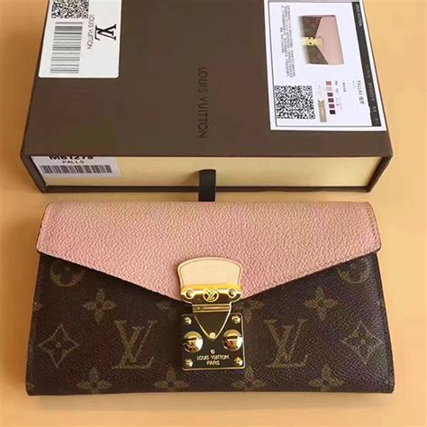 louis vuitton pink bottom|louis vuitton wallet pink inside.